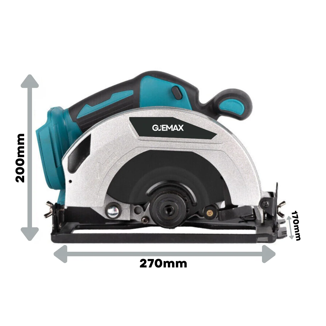 GJEMAX AKKU-HANDKREISSÄGE 18V | Ø180MM - Image 5
