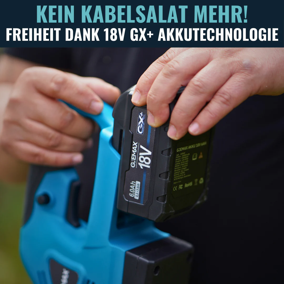 GJEMAX AKKU-HECKENSCHERE SET - Image 3